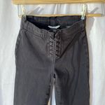 American Eagle  Outfitters 360 Next Level Stretch Lace Up Denim Jean in Black Photo 14