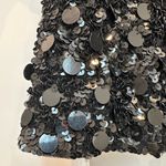 Betsey Johnson Vintage  90’s Sequin Glam Rock Bolero Crop Sweater Jacket Size M Photo 9