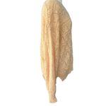 Willow & Clay  Mohair Pointelle Cream Sweater Lrg Coquette Soft Girl Cottagecore Photo 3