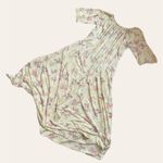 Vintage Mistee yellow floral Light Dress Size L Photo 4