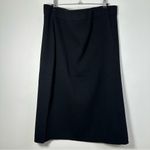 The Drop Women’s Knee Length Side Slit Ribbed Skirt Size 2x Black NEW Photo 1