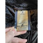Polo Jeans Co Ralph Lauren Down Feather Puffer Jacket Fur Hood Women M Black Size M Photo 3