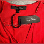 Honey Punch NWT  red romper size S Photo 4