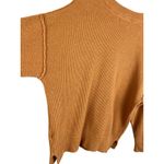 Aerie Oversized Boho Knit Soft Drop Sleeve Tan Crewneck Sweater Size XS Photo 7