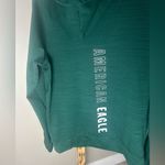 American Eagle Vintage Green Pullover Hoodie Size Medium Photo 5