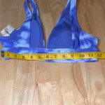 Aerie Small  Blue Tie-Dye  Crop Bikini Top BNWTS $34.95 Photo 4