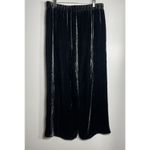 Eileen Fisher  Ivy Velvet Wide Leg Pants Size Large NEW Holiday Party Business Photo 3