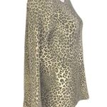 ZARA KNIT black and browns- mixed leopard print soft sweater in size Medium. EUC Photo 2