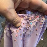 Precious Formals 2 piece Formal Pantsuit Purple Size 6 Photo 3