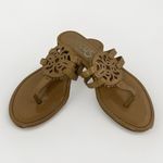 Sam Edelman Circus by Cherri Size 7.5 Medallion Thong Sandals Flat Beige Photo 0