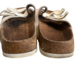 Birkenstock  White Leather Arizona Sandals, Sz EU 40 Photo 12