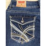 Almost Famous Women's Blue Jean Midrise Boot Cut Size 13 SKU 5150 Photo 3