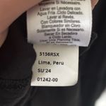 Nation Ltd  Barrett Dress Black Midi Sleeveless Smocked Sheer Tiered High Neck Photo 14