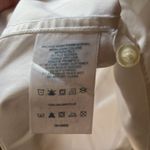 Lands' End  No Iron Pinpoint Oxford White Long Sleeve 100% Cotton Shirt Size 18 Photo 5