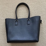 Kate Spade Large Black Tote Bag Multi Compartments Zip Top Closure Laptop EUC Photo 8