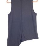 Athleta Black Asymmetric Tank Top Workout Sz Medium Photo 1