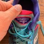 Saucony  Guide 7 10227-3 Blue Pink Running Shoes Lace Up Low Top Womens Size 8 Photo 8