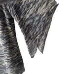 Dress Barn Women's Plus Size 2X Blue Western Bell 3/4 Sleeve Blouse Photo 3