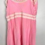 J.Crew Babydoll Pintuck Lace Trim Slip Dress Crepe de Chine Pink Satin XXS NWT Photo 11