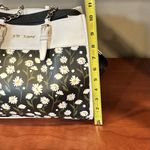 Betsey Johnson  Floral Tote Bag with Chain Handles New without Tags Photo 2