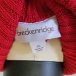 Breckenridge 58. red fair isle turtleneck sweater size xl Photo 9