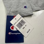 Champion NWT  Front Tie Shirt Womens XL Grey Long Sleeve Cotton Photo 6