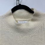 Lucy Paris NWT  m wool blend Cozy Cream long sleeve Sweater Photo 9
