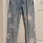 Bershka  Light Denim Star Jeans Photo 0