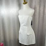 HEIRESS BEVERLY HILLS white mini dress size/L. order(102) Size L Photo 9