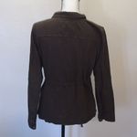 Sonoma brown cotton zip up jacket Photo 5