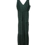 Free People NWT Yesenia Crochet Eyelet Jumpsuit Green (Size M) Photo 3