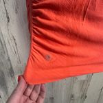 Athleta Orange Racerback Tank Dress Sz S MSRP $69 Breathable Stretch Workout Photo 5