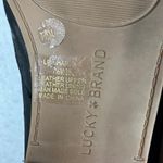 Lucky Brand  Black Leather Slip On Loafer‎ Flats Womens 7.5M Comfort Shoes Photo 7