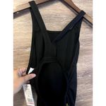 Speedo  Endurance Swimsuit Black Size 10/36 Competition NEW one piece opened back Photo 7