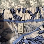 Joie  Blue Floral Wide Leg Cropped Pants Photo 1