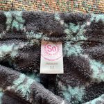 SO  Athletic Shorts Black with Mint Green Stars Extremely Soft SZ M Intimates Photo 11