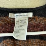 American Eagle Striped Poncho Photo 3