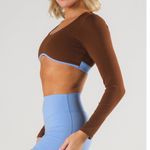 ACTA Brand new  Evo Long Sleeve Contour Bra Coconut Small Photo 2