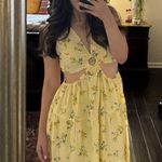 Floral Cut Out Maxi Dress Multi Photo 1