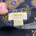 Maeve by Anthropologie Black Abstract City Shorts Photo 5