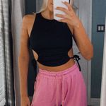 Boutique Black Crop Top Photo 0