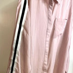 Notations NWOT  Pink Button down with stipe sleeve detail 2x Photo 0
