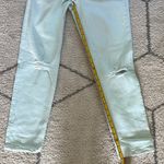 Anthropologie Like NEW! Anthro Pilcro High Rise Slim Mint Jeans Photo 13