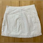 Miou Muse NWT White Wrap Mini Skirt Size M Photo 1