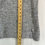 Lou & grey  Heathered Slate Blueish Grey and White Cotton Sweater Photo 5