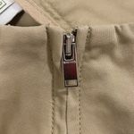 Lacoste Beige Khaki Skirt Buckle Zipper Side 8 Cotton 40 Side Pockets Unlined Photo 5