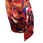 House of Harlow NWT!  1960 Paisley Cowl Neck Open Back Mini Dress - Size 8 Photo 2