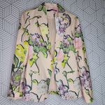 Ark & Co. Floral Print Blazer Sz Small Photo 2