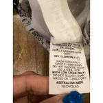 Nicholas Revolve  Azalia Lace plunge Trumpet glam Midi Dress Grey Black V Neck 0 Photo 6