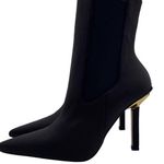 Good American Boot High Kickstand Chocolate Brown Neoprene Leather Sole Size 8 Photo 0